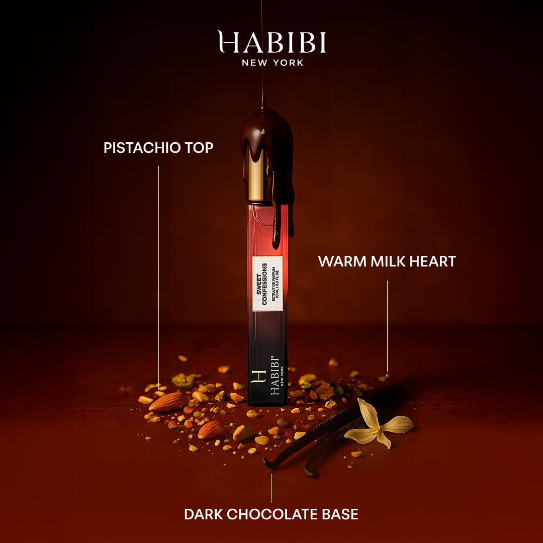 H HABIBI Sweet Confessions Extrait De Parfum 10ml – Travel Size Unisex Arabian Perfume