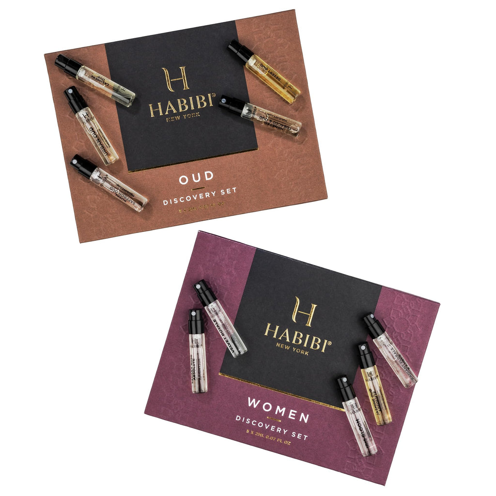 H HABIBI Women’s & Oud Collection Discovery Sample Set – Made in USA