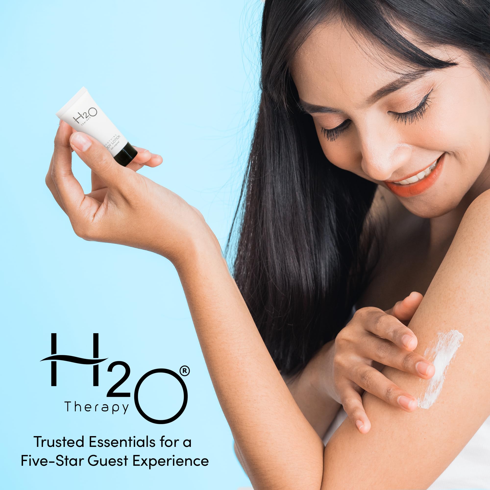 H2O Therapy Lotion – Travel Size Hotel Amenities 0.85 oz (Case of 300)
