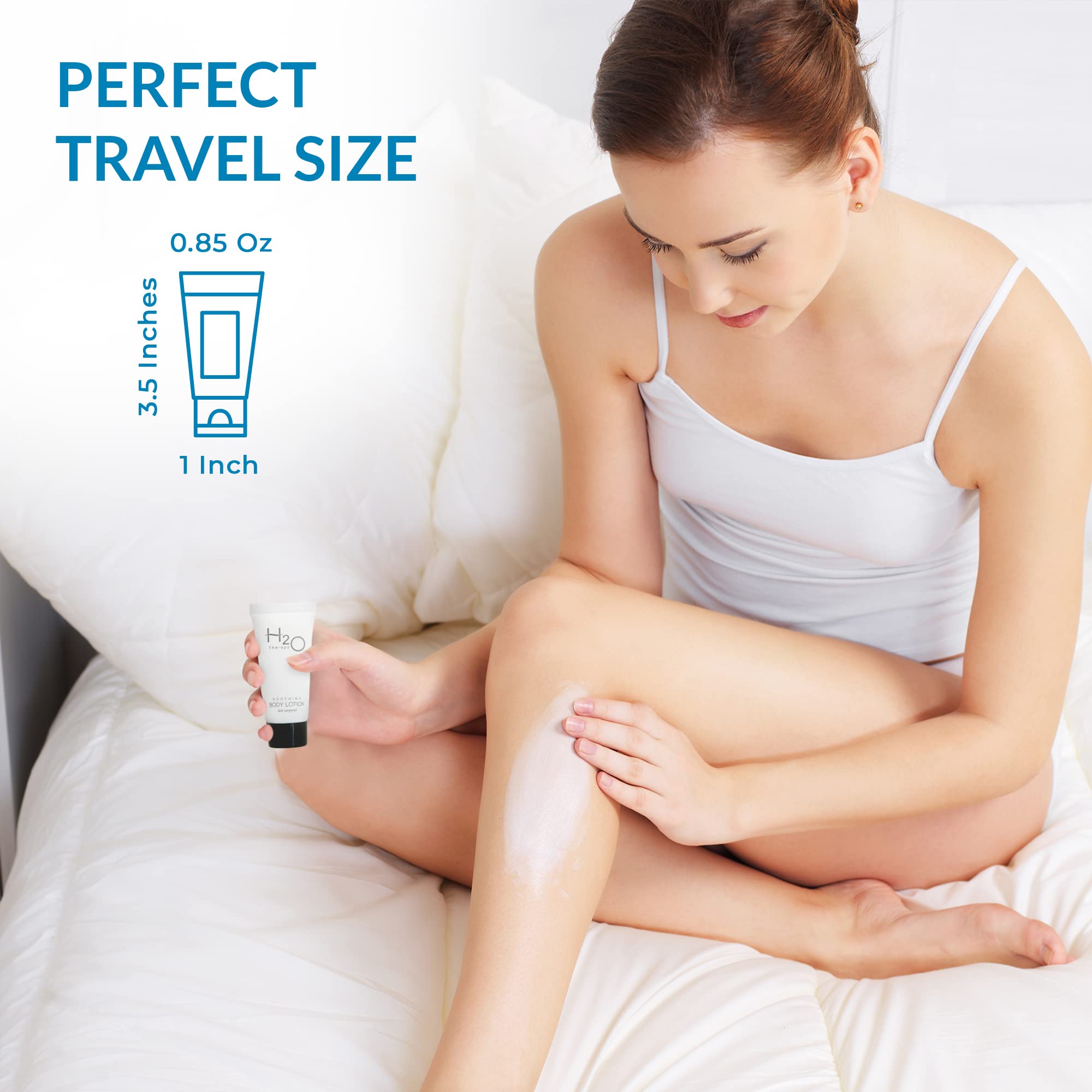 H2O Therapy Lotion – Travel Size Hotel Amenities 0.85 oz (Case of 300)