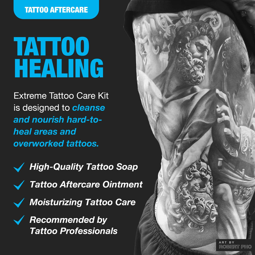 H2Ocean Extreme Tattoo Aftercare Kit – 3-Step Healing with Sea Minerals