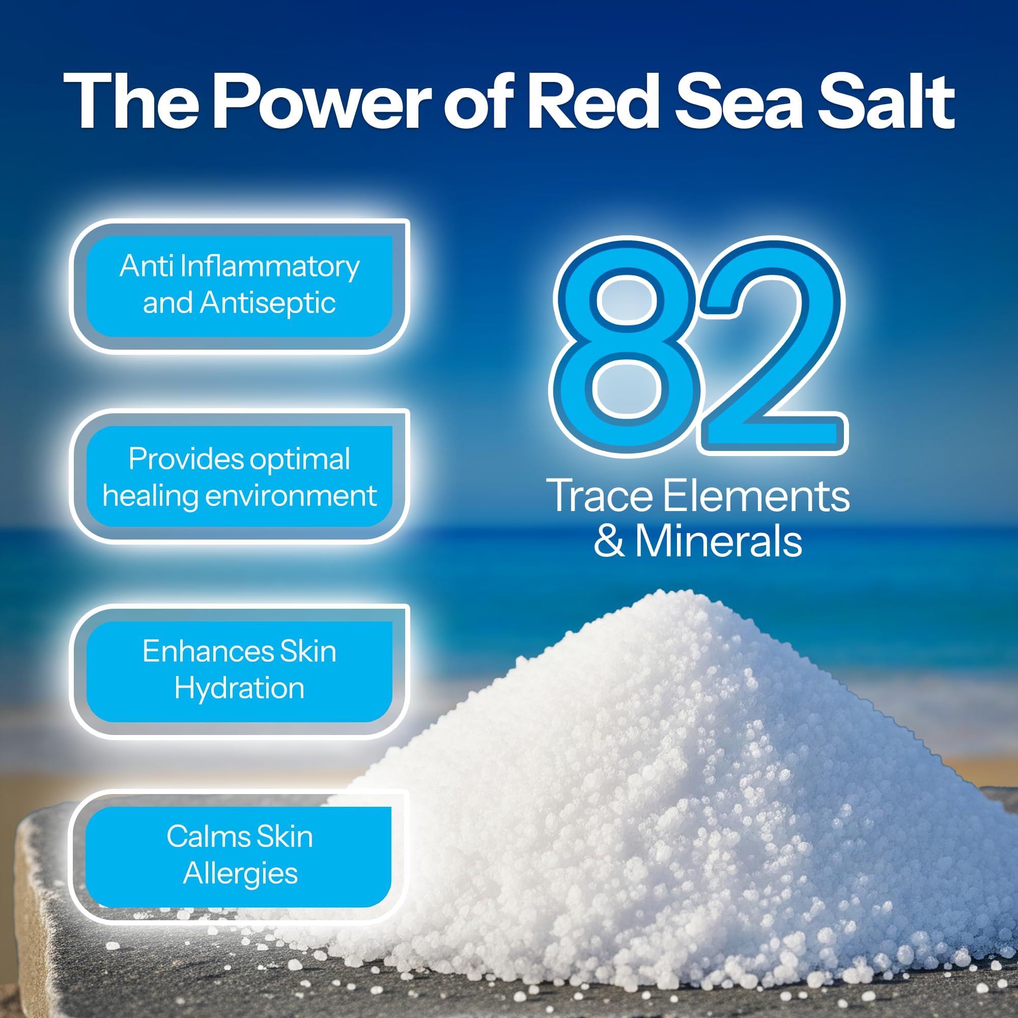 H2Ocean Piercing Aftercare Spray & Keloid Bump Removal – Sea Salt Spray for Piercings (4oz, Pack of 3)
