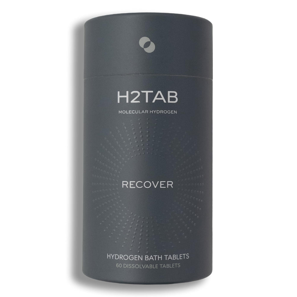 H2TAB Molecular Hydrogen Bath Tablets – 60 Count | Fragrance-Free Magnesium Bath for Muscle Recovery, Skin Hydration & Relaxation