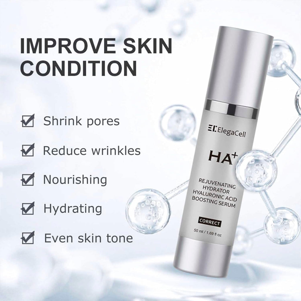 HACIRFE HA Rejuvenating Hydrator – Hyaluronic Acid Serum with Ceramides & Niacinamide