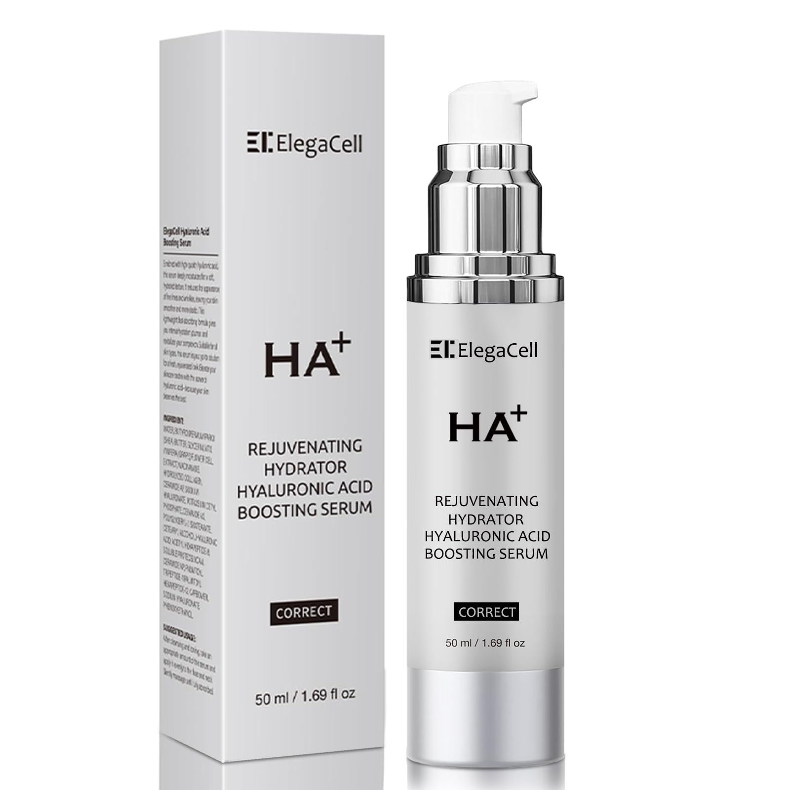 HACIRFE HA Rejuvenating Hydrator – Hyaluronic Acid Serum with Ceramides & Niacinamide