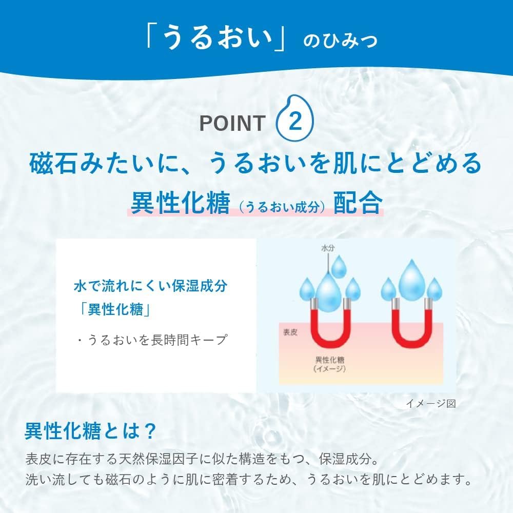 Hadarabo Hadalabo Gokujyun Hyaluronic Acid Moisture Bubble Foaming Cleanser (160 ml) 2-Pack