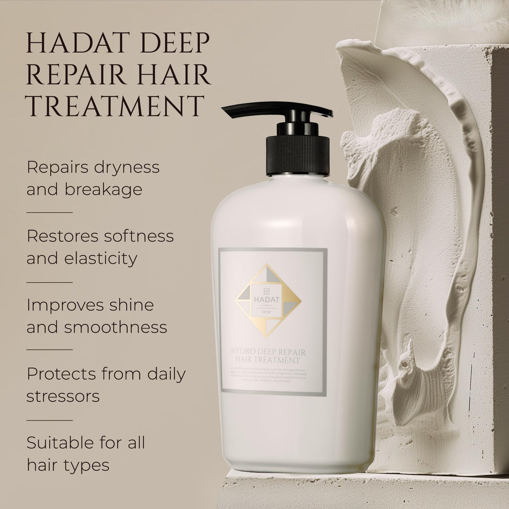Hadat Deep Repair Hair Mask – Intensive Color-Protecting Hydration with Silk & Collagen | Made in Israel