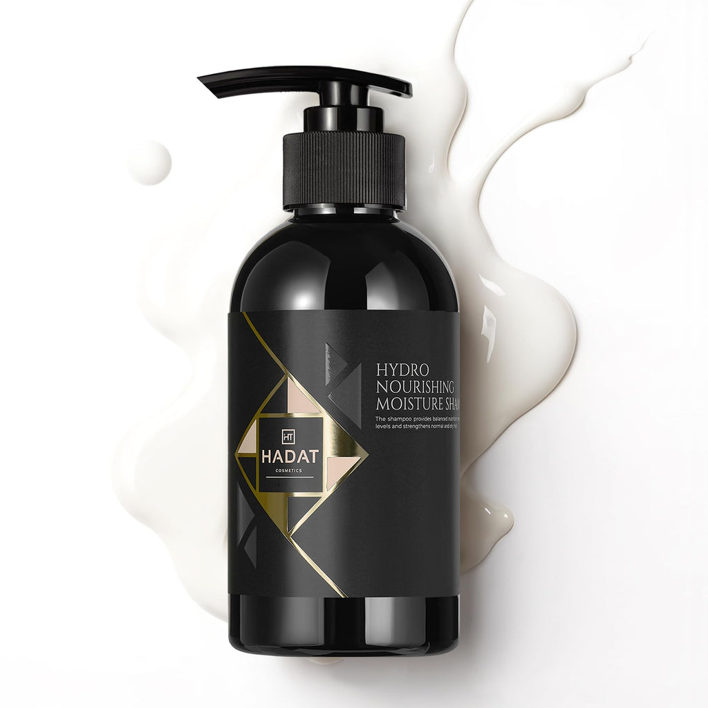 HADAT Hydro Nourishing Moisture Shampoo – Salon-Grade, Sulfate-Free Hydration for Dry, Frizzy or Color-Treated Hair