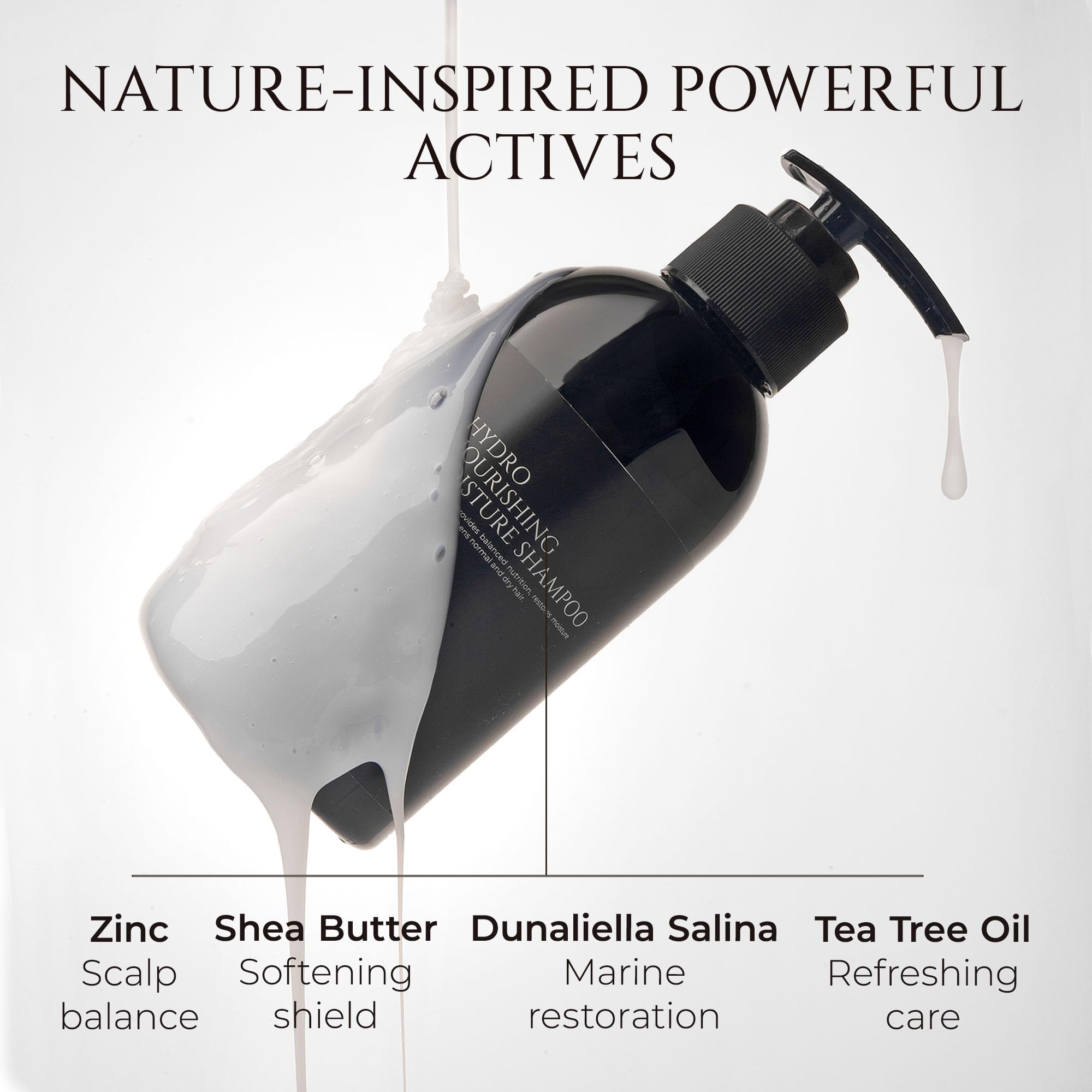 HADAT Hydro Nourishing Moisture Shampoo – Sulfate-Free Hydration for Dry & Color-Treated Hair