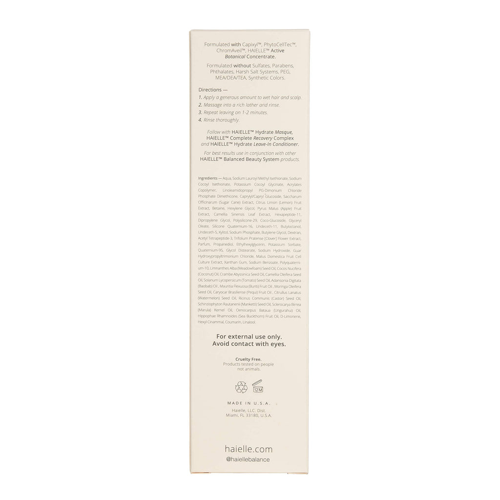 HAIELLE Hydrate Shampoo – 236 ml | Vegan, Cruelty-Free, Sulfate-Free Hydration