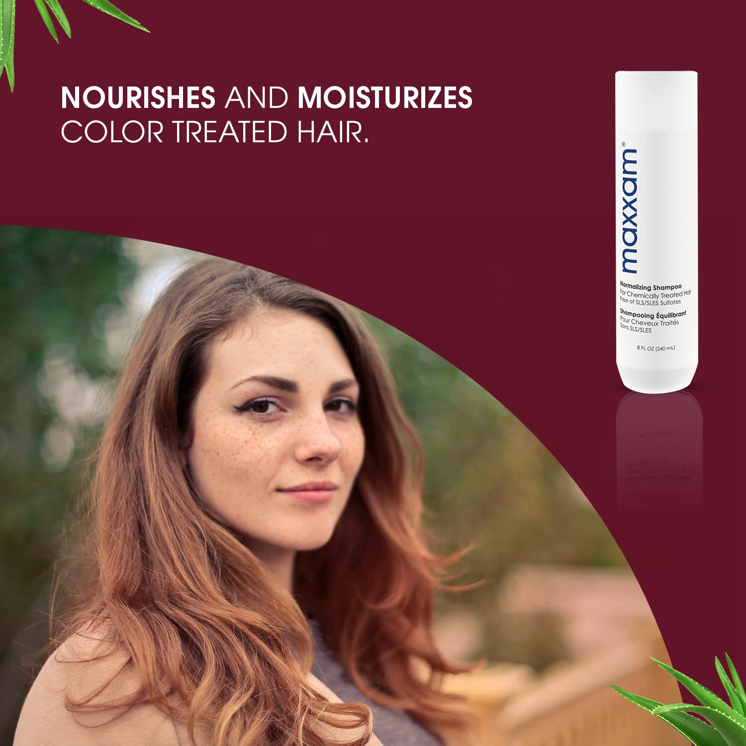 HAIR CLUB Maxxam pH Restoring Shampoo with Sunscreen – Color-Treated Hair