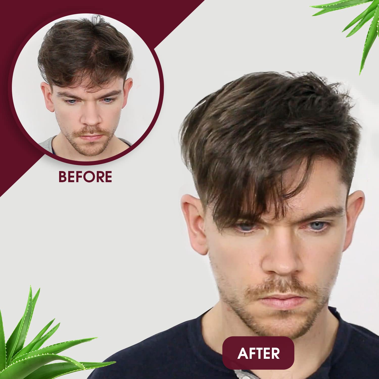 HAIR CLUB Maxxam Flexible Medium Hold Gel – All Day Non-Flaking Styling for Men 6 oz