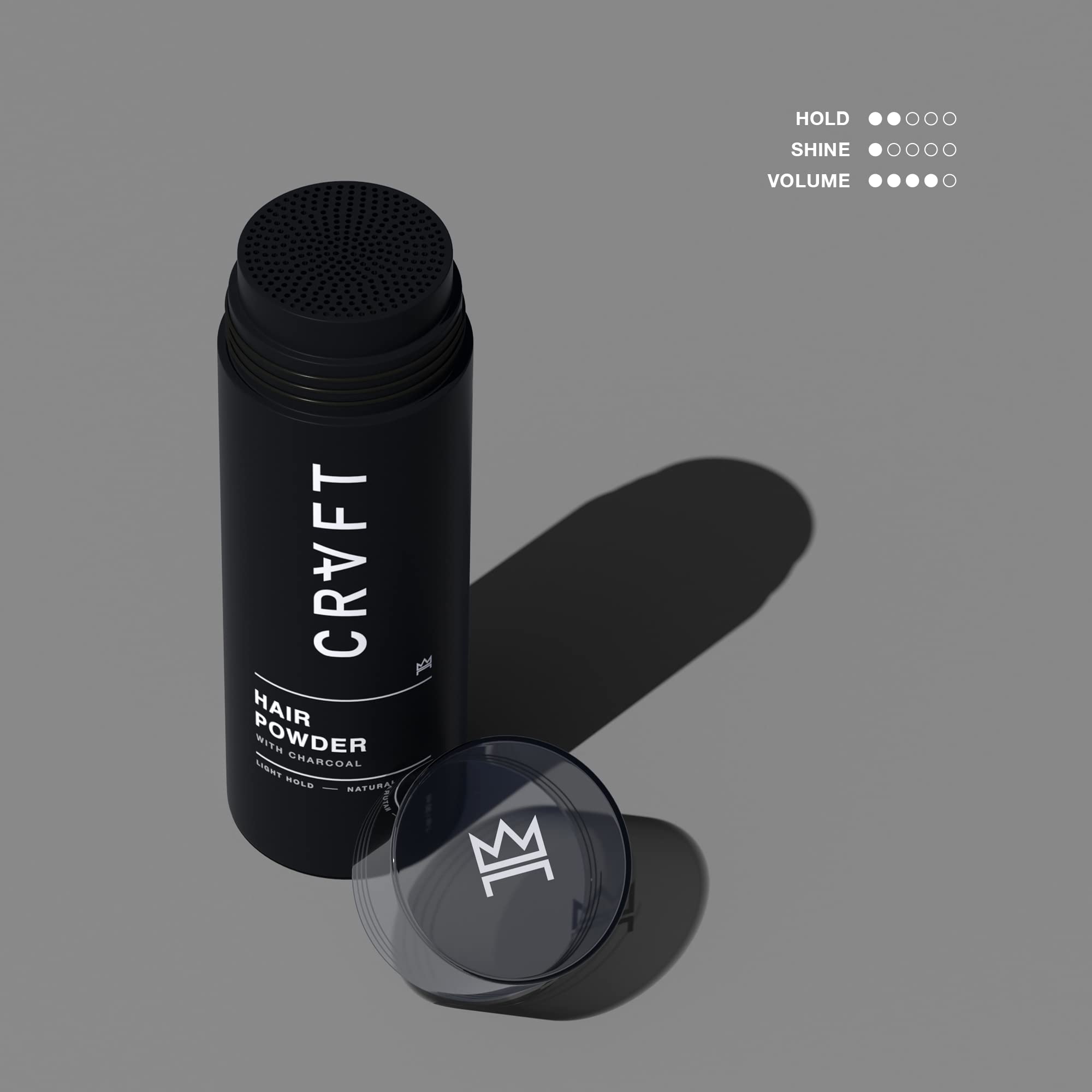 CRVFT Hair Powder 1oz | Light Hold, Zero Shine, Texture & Volume | Hair Craft Co.