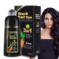 Hair Dye Color Shampoo – 7 Colors, 500mL Each (Dark Wine Red) | 3-in-1 Color, Nourishment & Scalp Care