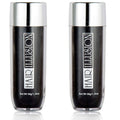 Hair Illusion Black Real Hair Fibers – 2-Pack (38g Each) for Thinning Hair – Natural, Non-Synthetic Coverage