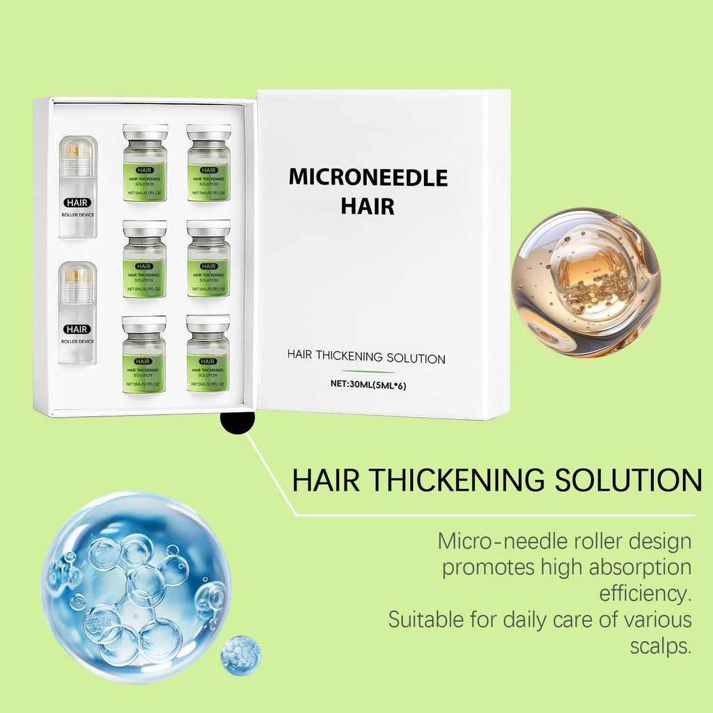 Hair Regrowth System | Advanced Biotin & Ginseng Serum for Thicker Hair
