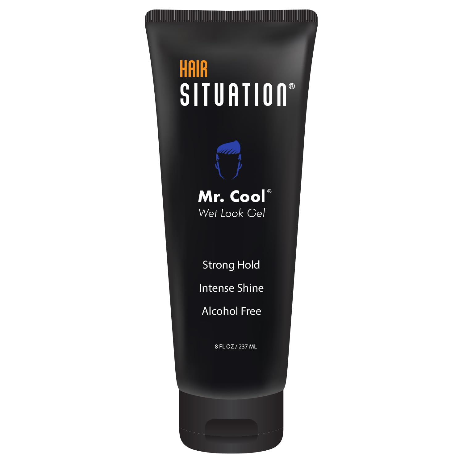 Hair Situation Mr. Cool Wet Look Gel – Strong Hold, High Shine, Alcohol-Free