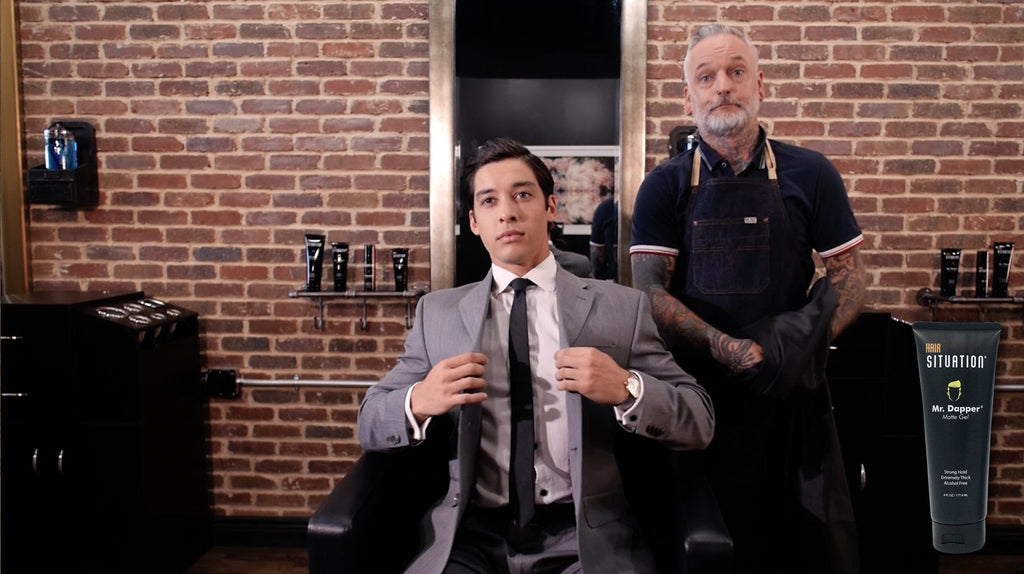 Hair Situation Mr. Dapper Matte Look – Strong Hold & Anti-Humidity Shield | Mr. Vibrant Volumizing Shampoo