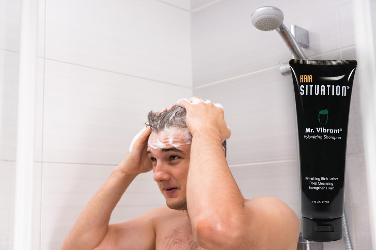 Hair Situation Mr. Dapper Matte Look – Strong Hold & Anti-Humidity Shield | Mr. Vibrant Volumizing Shampoo