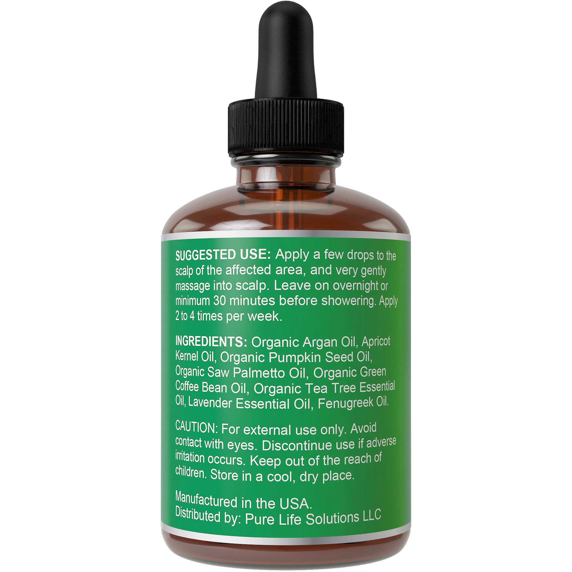 Hair Thickness Maximizer DHT Blocker Serum – Vegan & Unscented, 1oz