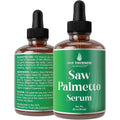Saw Palmetto Serum for Hair Growth with Rosemary, Peppermint & Pumpkin Seed Oils | Vegan Thickening & Moisturizing - Hair Thickness Maximizer - 1oz