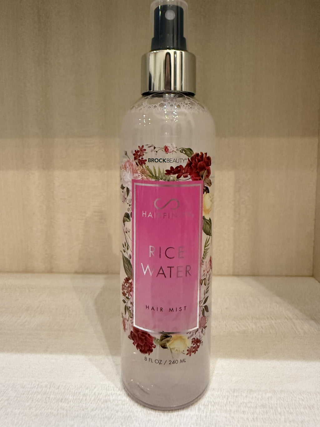Hairfinity Rice Water Hair Mist — Silicone & Sulfate Free, Color-Safe 8oz