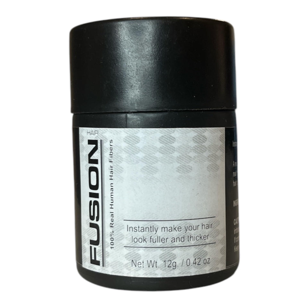 HAIRFUSION Hair Fibers for Thinning Hair - Real Human Hair, Auburn (0.42 oz) - Root Touch Up & Volumizer