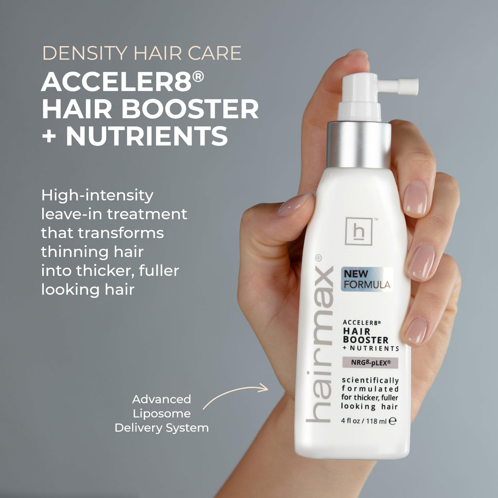 Hairmax Acceler8 Hair Booster + Nutrients – Topical Scalp Care for Thinning Hair