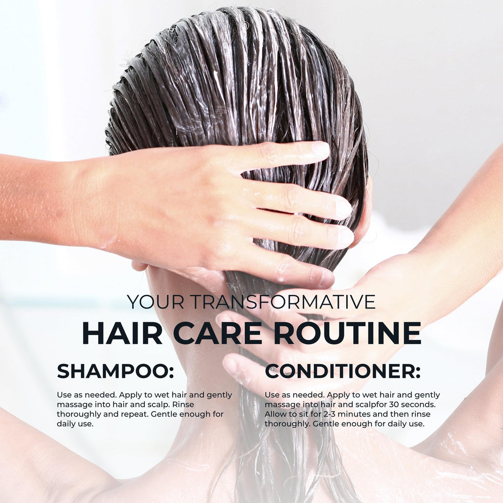 Hairmax Density Haircare Set: Shampoo, Conditioner & Booster for Thinning Hair