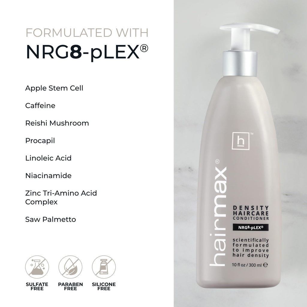 Hairmax Density Conditioner for Thinning Hair – Hydrates & Strengthens (10 fl oz)