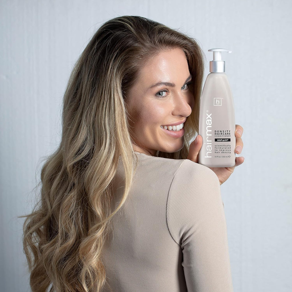 Hairmax Density Shampoo & Conditioner – Anti-Thinning Formula | Sulfate & Paraben-Free | 10 fl oz Each