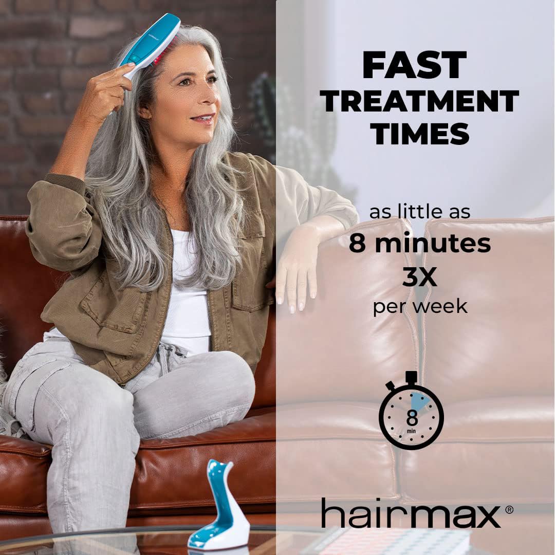 Hairmax Ultima 12 LaserComb – FDA Cleared Cordless Hair Growth Device