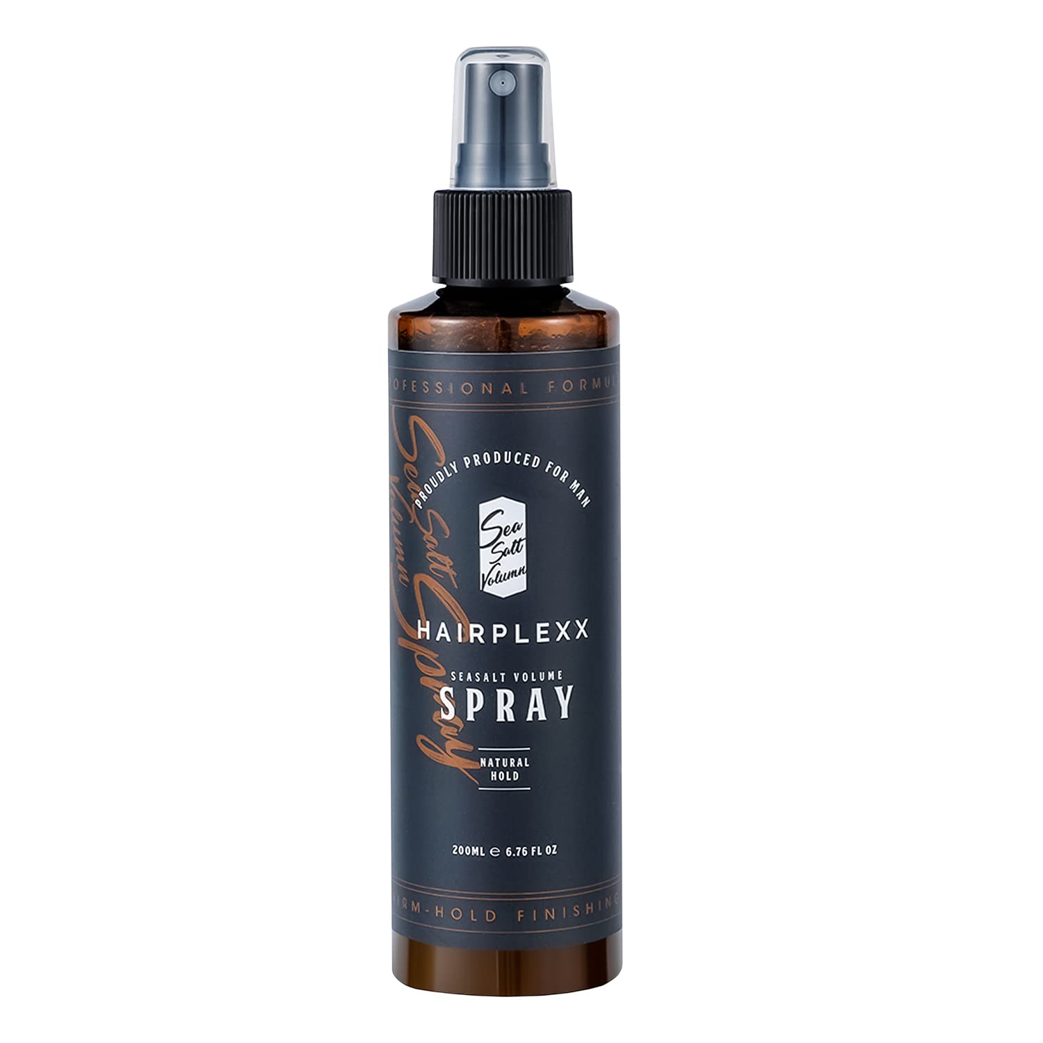 Hairplexx Sea Salt Volume Hair Spray – Natural Thickening, Matte Finish, UV Protection, Paraben Free (6.76 oz, Ocean Fresh)