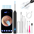 HaYiue Ear Wax Removal Kit with 1296P HD Otoscope & Lights
