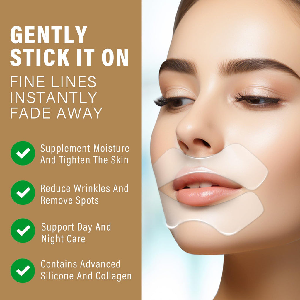 Hajoyful Lip Wrinkle Patches – Smooth Fine Lines with Silicone & Collagen