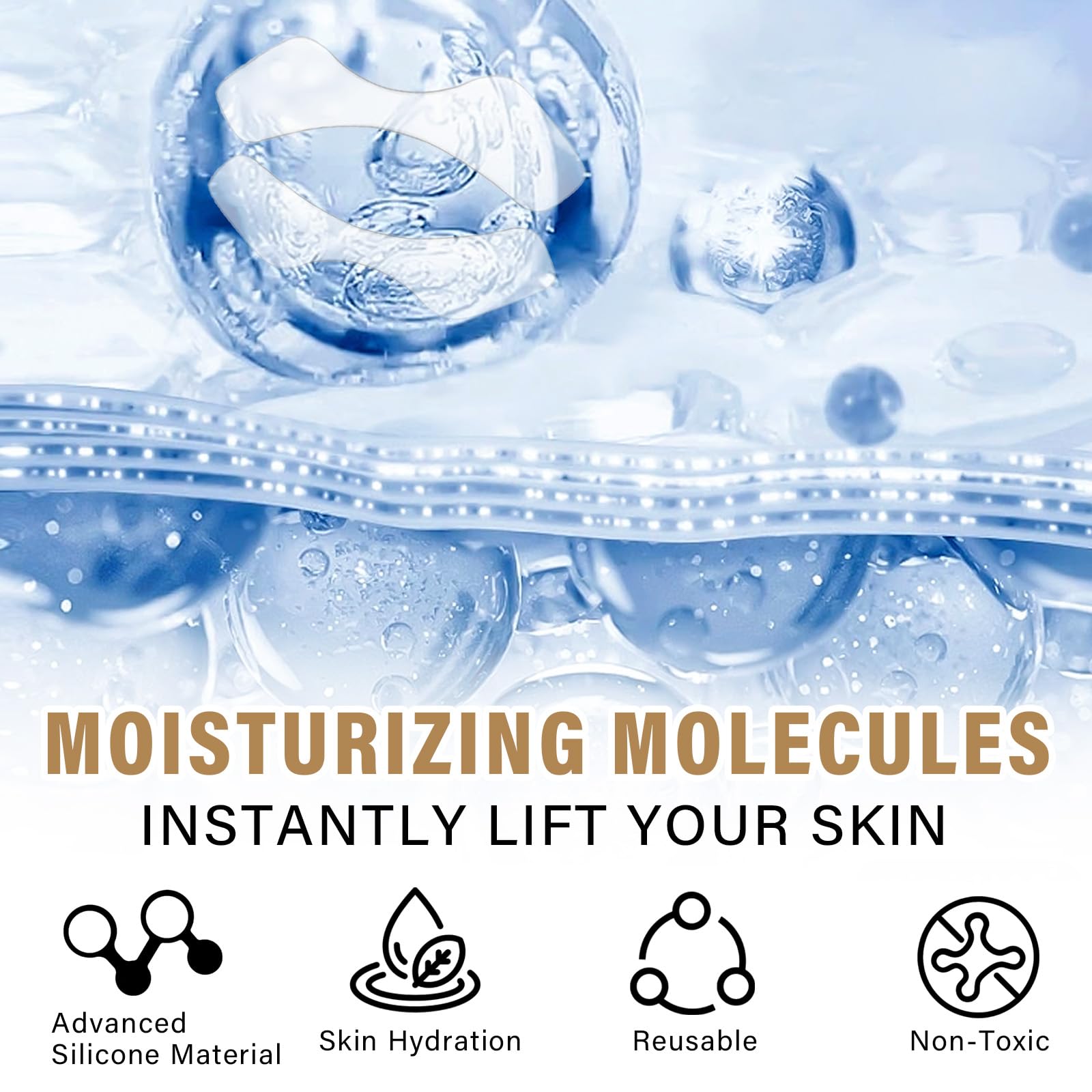 Hajoyful Lip Wrinkle Patches – Smooth Fine Lines with Silicone & Collagen