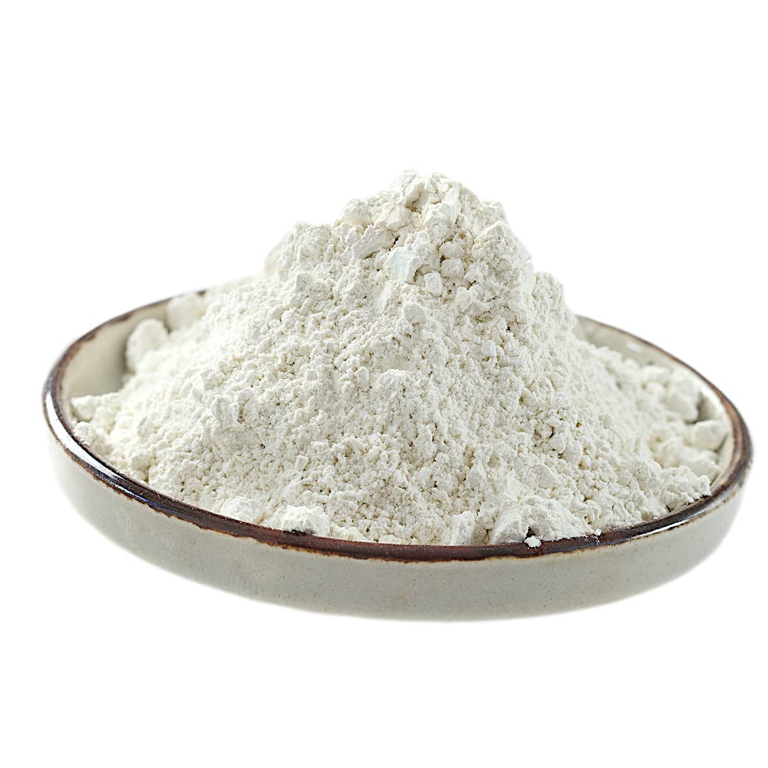 HalalEveryDay White Kaolin Clay Powder – 2lb Cosmetic Grade, 100% Natural DIY Skincare (Pack of 2)