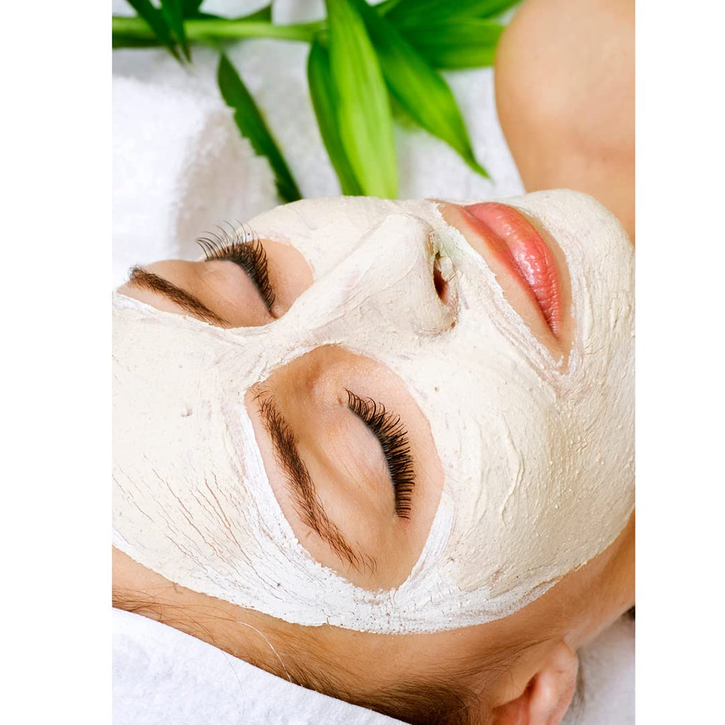 HalalEveryDay White Kaolin Clay Powder – 2lb Cosmetic Grade, 100% Natural DIY Skincare (Pack of 2)