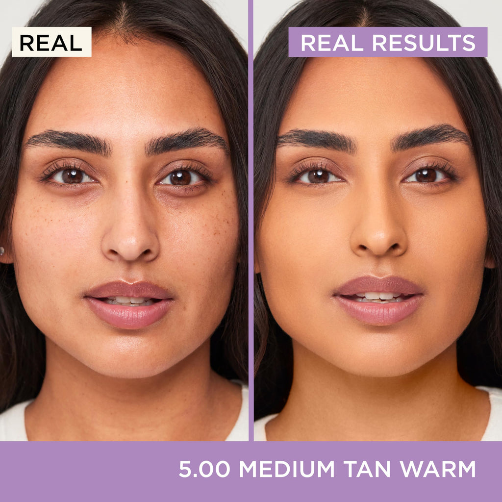 HALEYS Re-set Full Coverage Matte Foundation – Vegan + Cruelty-Free, Oil-Free
