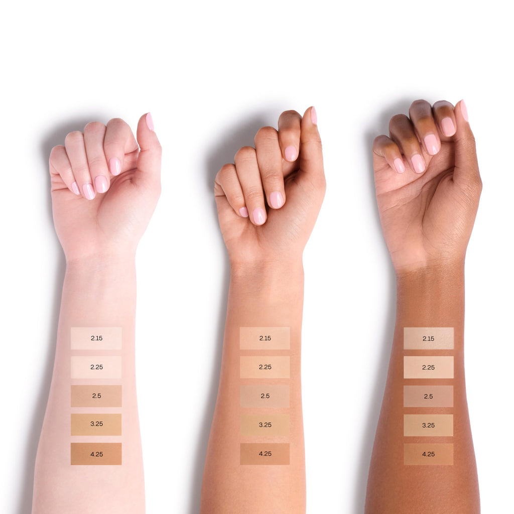HALEYS Re-cover Pressed Powder Foundation — Medium-to-Full Coverage, Oil Control, Soft Matte Finish, Shade 4.25