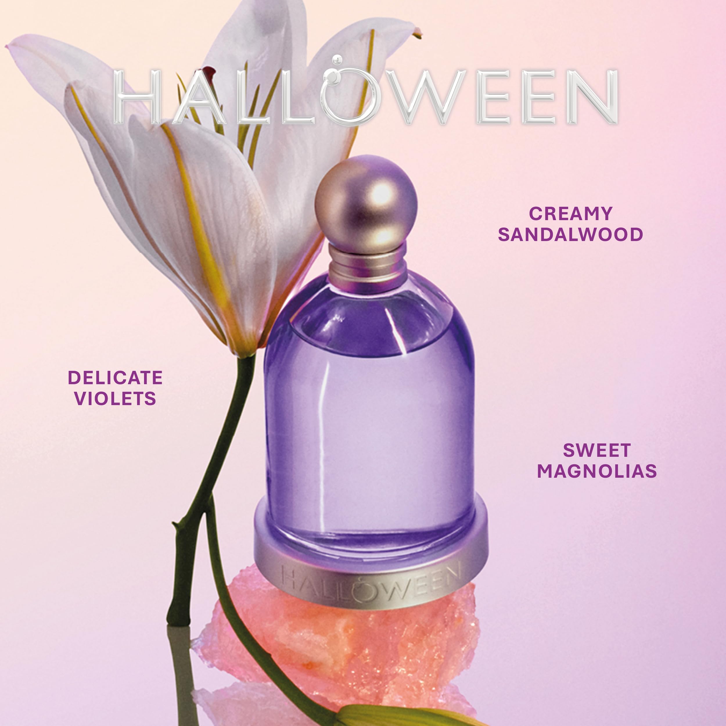 Halloween Eau De Toilette for Women – Floral Marine Fragrance with Violet, Magnolia & Pepper | 3.4 fl oz