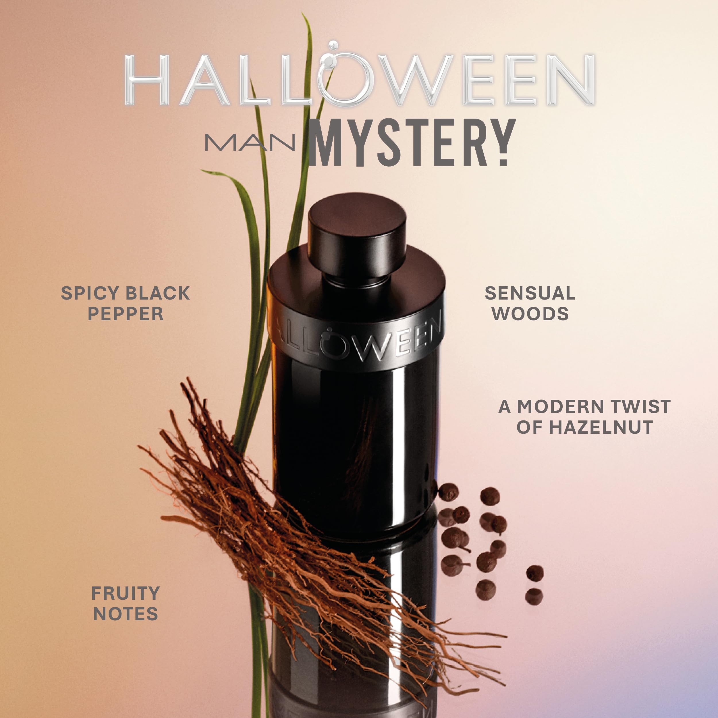 Halloween Man Mystery Eau de Parfum for Men – Woody, Aromatic & Long-Lasting