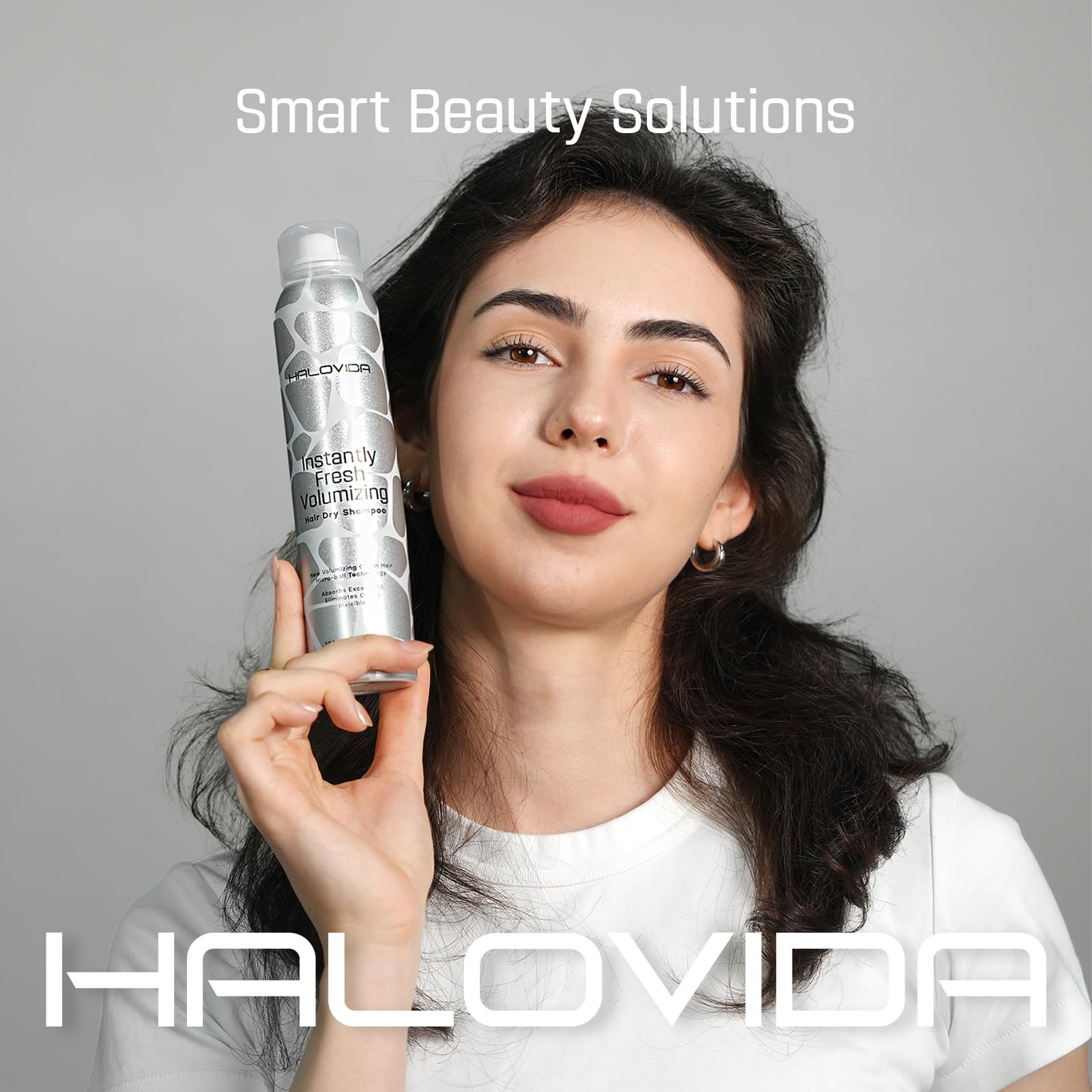 HALOVIDA Dry Shampoo for Women – Instant Volume, No White Residue, 5.07 fl oz