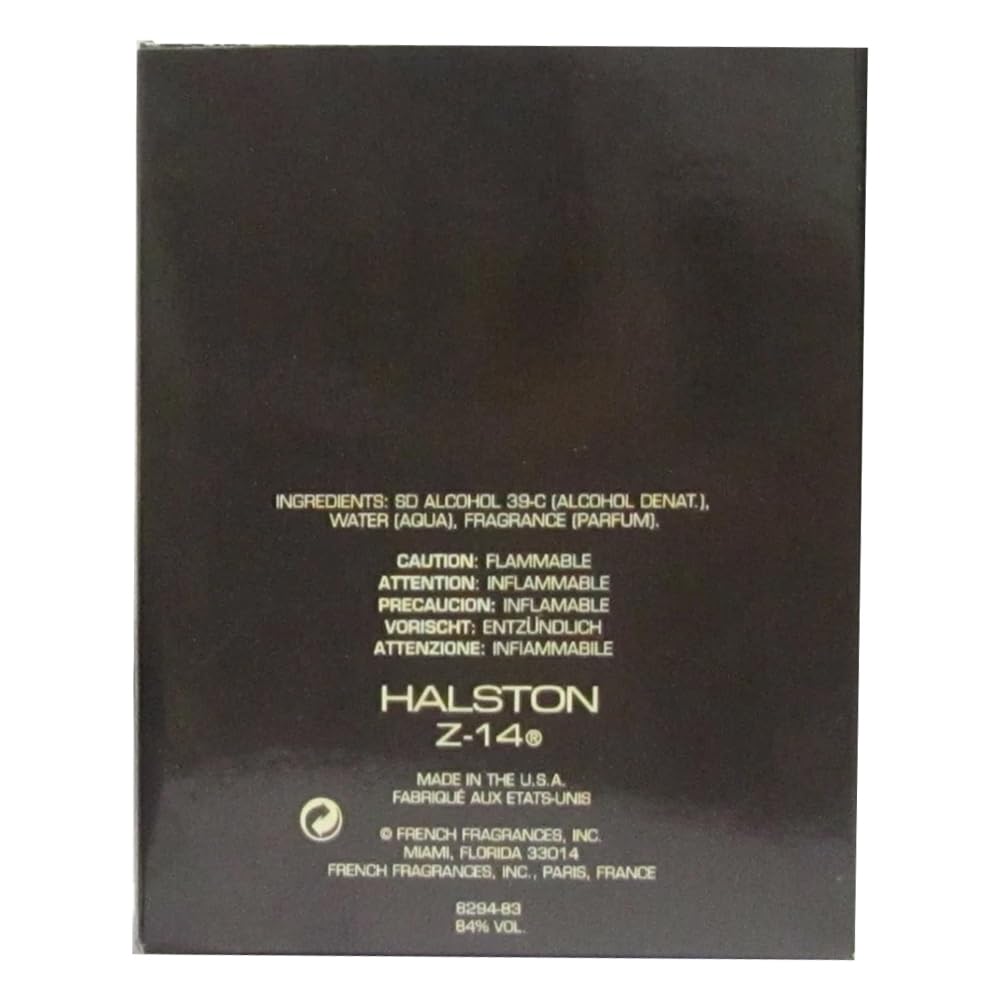 HALSTON Z14 for Men Cologne Spray – 2.5 oz / 75 ml | HALSTON