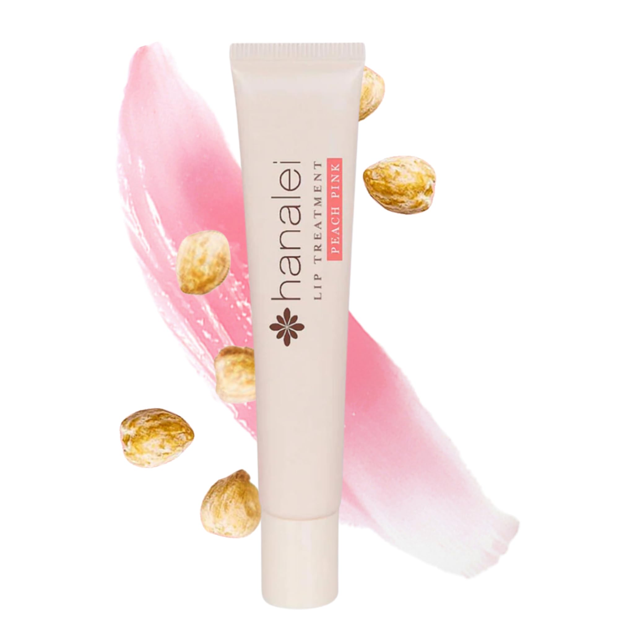 Hanalei Lip Treatment – Intensive Overnight Hydration with Kukui Oil, Peach Tint (15g) | Cruelty-Free