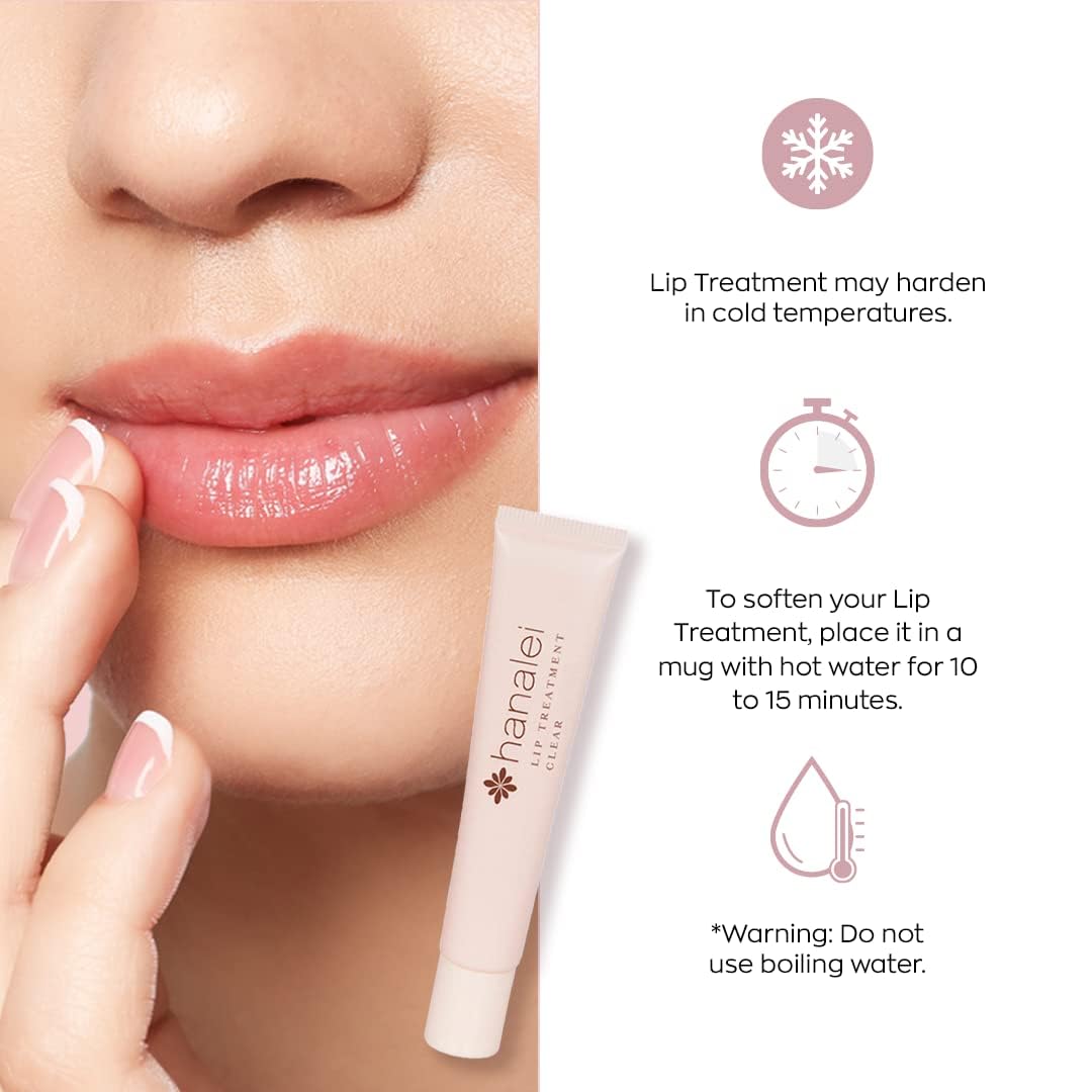 Hanalei Lip Treatment Duo — Hydrating Lip Balm & Repair with Kukui Oil (Full & Travel Size)