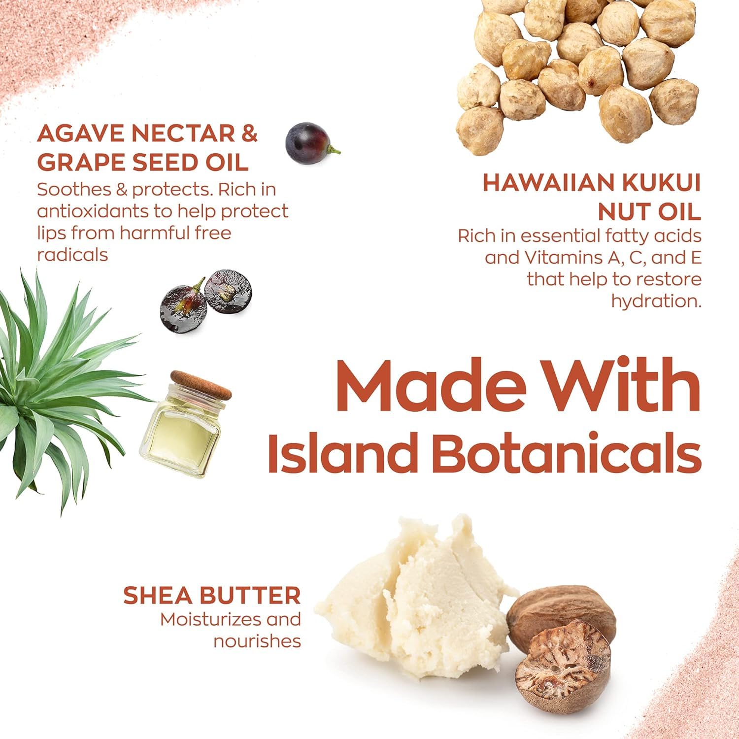 Hanalei Lip Treatment Duo — Hydrating Lip Balm & Repair with Kukui Oil (Full & Travel Size)