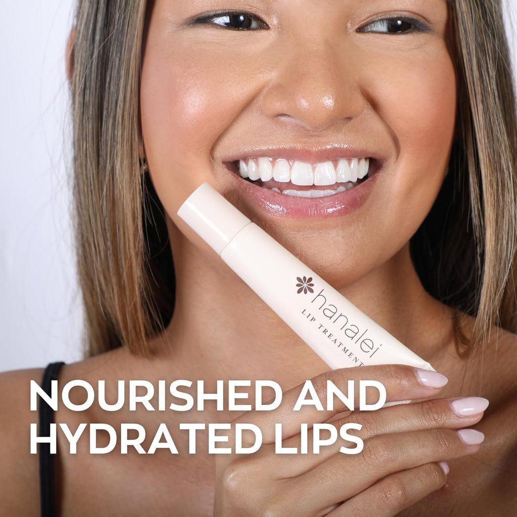 Hanalei Lip Treatment Duo — Hydrating Lip Balm & Repair with Kukui Oil (Full & Travel Size)