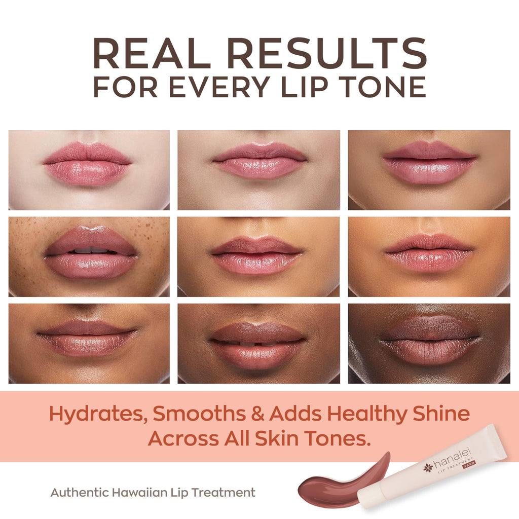 Hanalei Lip Treatment – Intensive Overnight Hydration with Kukui Oil, Shea Butter & Grapeseed Oil | Cruelty-Free 15g