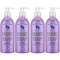 Hand in Hand Nourishing Liquid Hand Soap – Lavender Buds & Ylang Ylang, 4-Pack